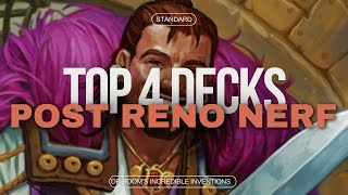 The 4 best standard decks in Hearthstone post reno and zilliax nerf [upl. by Boothe]