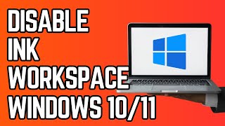 How to Disable Windows Ink Workspace Windows 10 amp 11 Regedit [upl. by Mercola465]