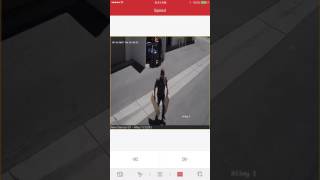 Mobile Playback for IVMS 4500 Hikvision Mobile Application [upl. by Albertine761]