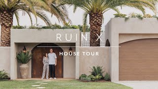 Revealing Ruin X a FullyRendered Modern Mediterranean Home  House Tour [upl. by Lynnet]