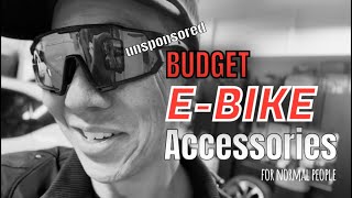 Budget EBike Accessories Unsponsored For Normal People [upl. by Aikemot]