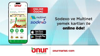 Sodexo ve Multinet yemek kartları ile Online öde [upl. by Karlow]