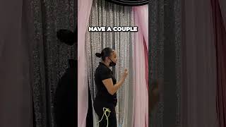 How to 🤩 Master Backdrop SWAGS and Pleat Perfection [upl. by Davie]