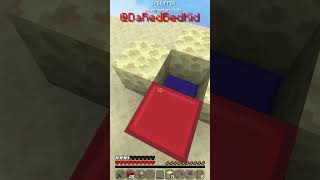 SPAWN TRAPPING WIN shorts minecraft pvp bedwars roadto1k [upl. by Atinreb]