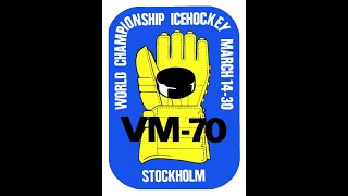 Hockey  WC 1970 2nd Game group CSSRSweden [upl. by Darnell315]