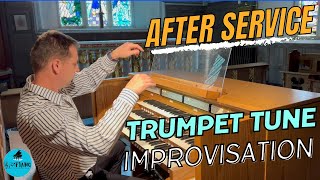 Trumpet Tune on Organ  Postlude After Church Service [upl. by Ronym]