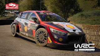 Peïra Cava  La BollèneVésubie EA WRC 2023 Time Trial [upl. by Ilyah]