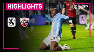 TSV 1860 München  FC Ingolstadt 04  Highlights 3 Liga  MAGENTA SPORT [upl. by Audri]