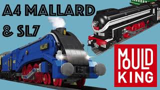 Mould King LNER A4 Mallard amp SL7 by Marbleman [upl. by Fleta]