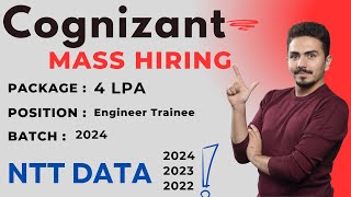 COgnizant  NTT Data  Backend developer  Wipro  Job Hiring Fresher [upl. by Dru23]