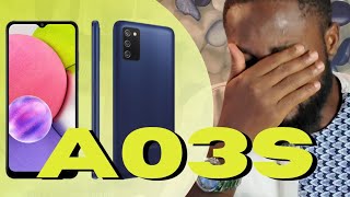 Samsung Galaxy A03s Unboxing and Full Review [upl. by Anniahs]