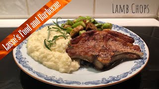 Lambchops with cauliflower mash and mixed vegetables Low carb Keto [upl. by Meares132]