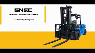 CPCD7K Diesel forklift 7Ton [upl. by Dichy]