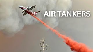 How BC Wildfire Service responds to wildfires Airtankers [upl. by Irme442]