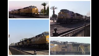 The Two Trips Part 5 Kingsburg and Central Valley UP trains and HSR construction [upl. by Rivers921]