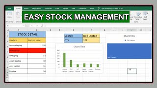 Stock management in excel – Maintain Stock in Excel – Stock Register [upl. by Sinoda]