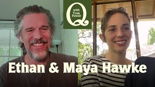 Ethan and Maya Hawke on Wildcat and their love of Flannery OConnor [upl. by Airrotal]