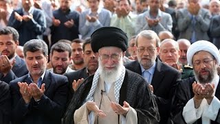 Ayatullah Khamenei Leads Eid Prayers 2014 [upl. by Bellis175]