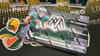 2023 Mosaic Football Hobby Box Opening 2 Autos per Box Probably [upl. by Yrrehs]