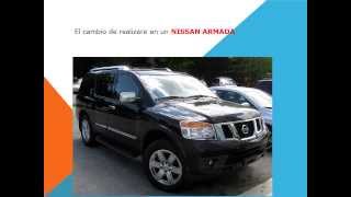 Como cambiar el filtro de habitaculo filtro de cabina del Nissan Armada [upl. by Aizirtap]