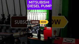 Testing Mitsubishi Injection pump  reliable diesel fuel system repair [upl. by Dimmick375]