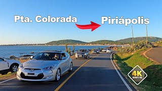 4K DRIVE Punta Colorada a PIRIAPOLIS Maldonado Uruguay vlog [upl. by Nwahsram762]