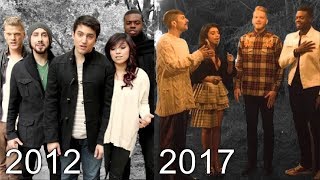 PENTATONIX  Christmas Music Evolution [upl. by Atik768]