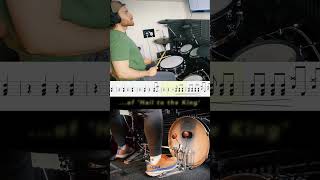 Hail to the King  Avenged Sevenfold  Drum Cover wSheet Music  drums avengedsevenfold [upl. by Etz707]