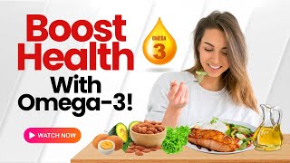 Omega3 Foods  Foods to Eat to Prevent Heart Attack and Stroke [upl. by Gensmer]