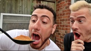 INSANE CINNAMON CHALLENGE ALMOST DIED [upl. by Ahsiram943]