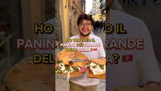 Secondo te questo panino è abbastanza grande pistacchio mortadella panino [upl. by Letnahs]