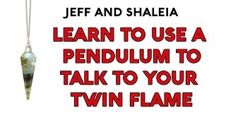 LEARN TO USE A PENDULUM TO TALK TO GOD about your Twin Flame [upl. by Dyche15]