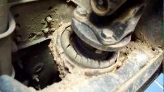 Nissan D21 hard body carrier bearing replacement [upl. by Drusilla]