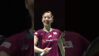 Chiharu Shida smile is so bright shortvideo trending badminton chiharushida badmintonlovers [upl. by Akiv730]