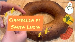 🌟13°Vlogmas🎄Ciambella di SANTA LUCIA🍩 [upl. by Suirtemed]