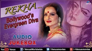 Rekha  Evergreen Diva  Audio Jukebox [upl. by Nairde]