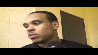 Lakers guard Shannon Brown on season opener against Houston Rockets [upl. by Alleynad54]