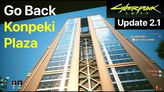 Cyberpunk 2077 Back to Konpeki Plaza Update 21  Official Developer Route [upl. by Aissat]