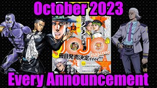 Yuya Fungami in ASBR Escape Room Villain Revealed New JoJo Magazine  JoJo News Update [upl. by Froma177]