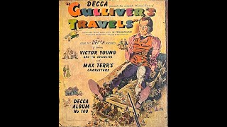 1940 VICTOR YOUNG ORCHESTRA  Gullivers Travels Complete Musical Score DECCA 10quot Album [upl. by Euk]