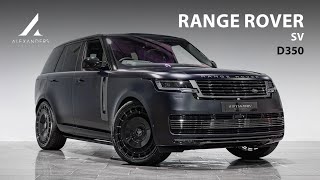 Range Rover SV D350  Walkaround [upl. by Hebert]