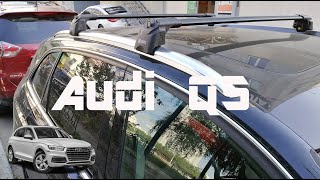 Montage Dachträger mit bündige schienen Audi Q5 [upl. by Aro]