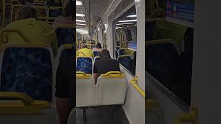 Riding a train Parliament to Melbourne Central City Loop Underground Station 4K underground train [upl. by Akiam]