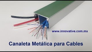 Canaleta Metalica para Cables [upl. by Toh]