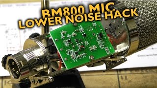 BM800 microphone low noise hack [upl. by Nekcarb]