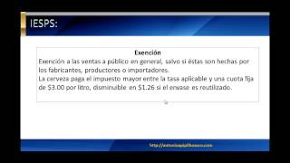 ¿Se debe o no calcular iva y iesps en bebidas alcoholicas [upl. by Ynaffital]