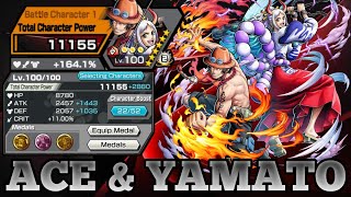 ACE amp YAMATO  ONE PIECE BOUNTY RUSH  OPBR [upl. by Ambler219]