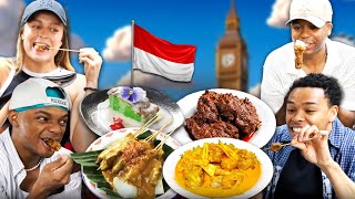 Indonesian Food in London This is what Westerners really think [upl. by Suiluj540]