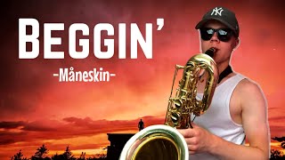 Måneskin  Beggin’ Baritone Sax Cover [upl. by Palocz]