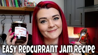 How To Make REDCURRANT JAM  Easy Recipe ONLY 3 ingredients  MoggyBoxCraft [upl. by Amity758]